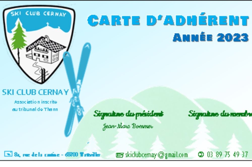 Devenir membre du Ski Club