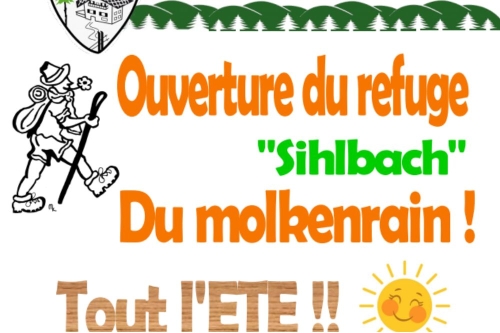 Refuge ouvert tout l'été !!